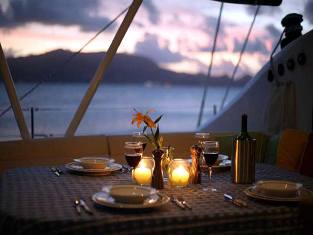Aperitivo Cena romantica in barca a vela - Vela Egadi Emotion